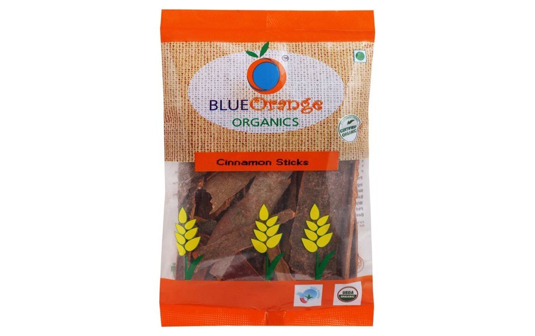 Blue Orange Organics Cinnamon Sticks    Pack  50 grams